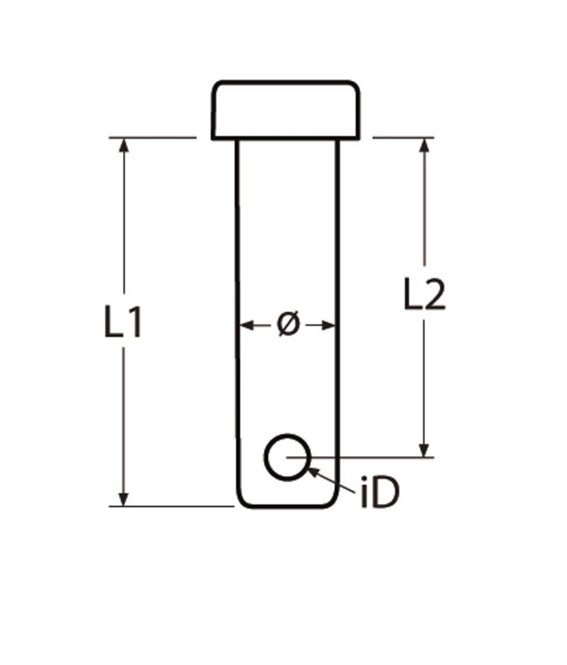 Marinetech Borstbout 4x14 mm (5 stuks)