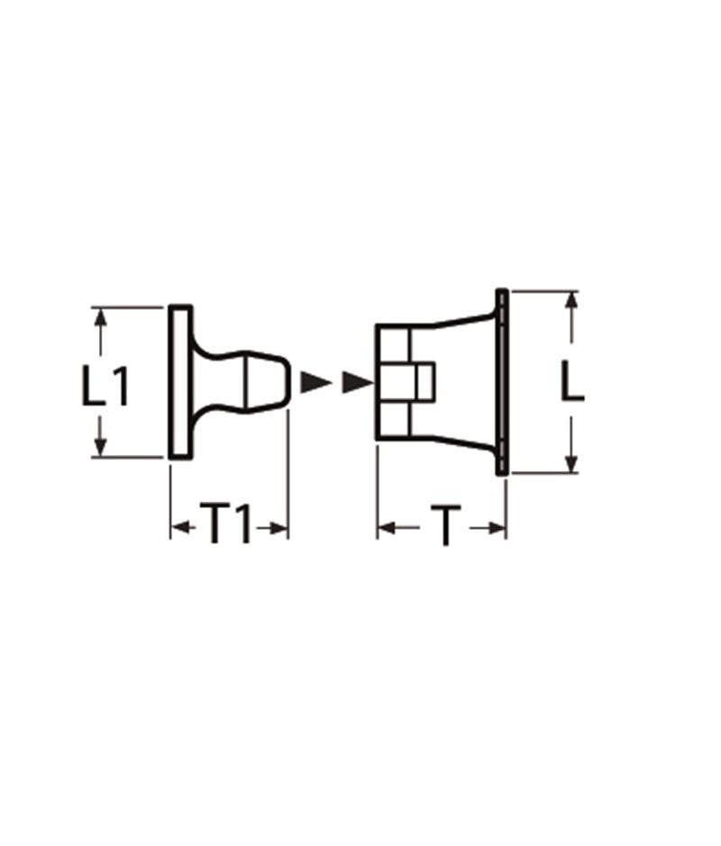 Marinetech Deurklem 29 mm