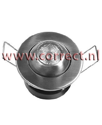 Marinetech LED Plafonniere 54mm High Power LED, 12V