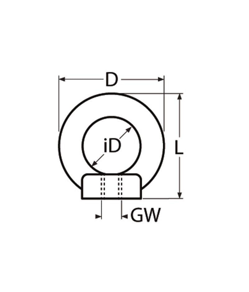 Marinetech Oogmoer M10 (DIN582)