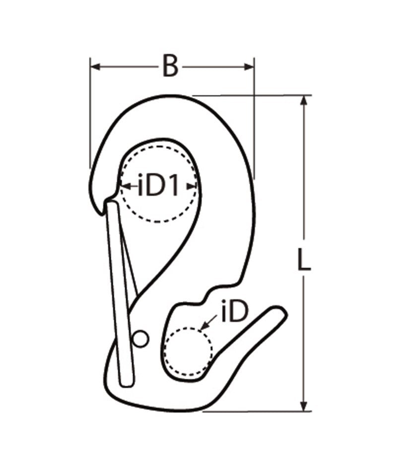 Stagleuver 90 mm RVS-316