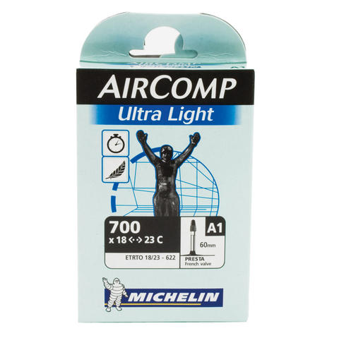 Michelin Aircomp 27/28 inch, A1, presta ventiel 60 mm - Ventiel SV 60mm