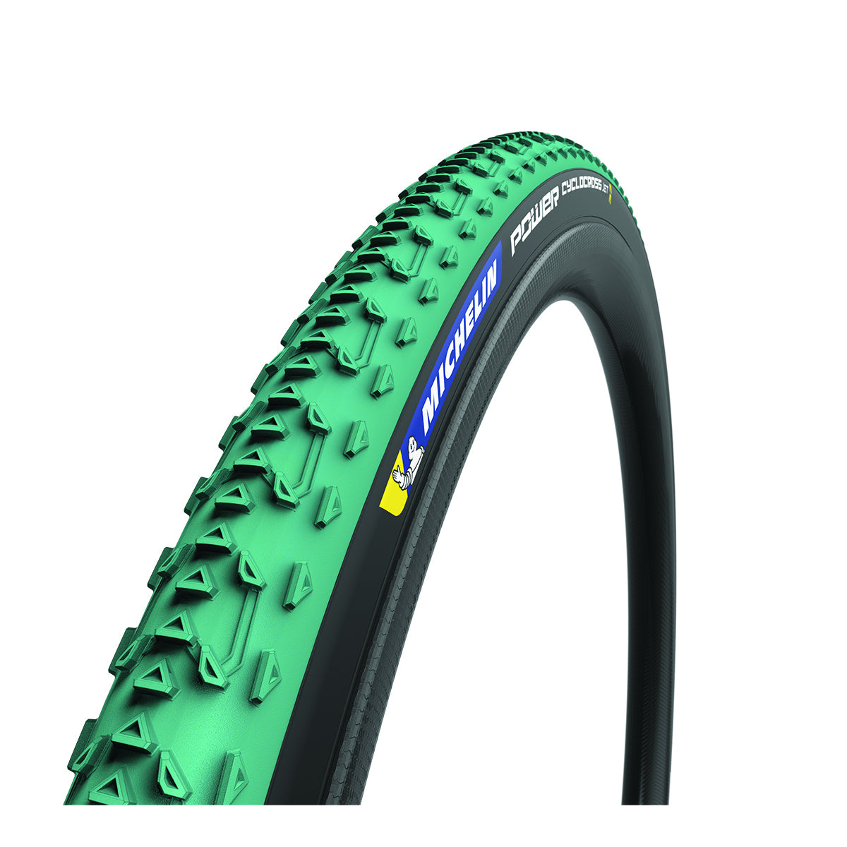 Michelin Power Cyclocross Jet 700 Tubeless Gravel Vouwband Groen 700C / 33