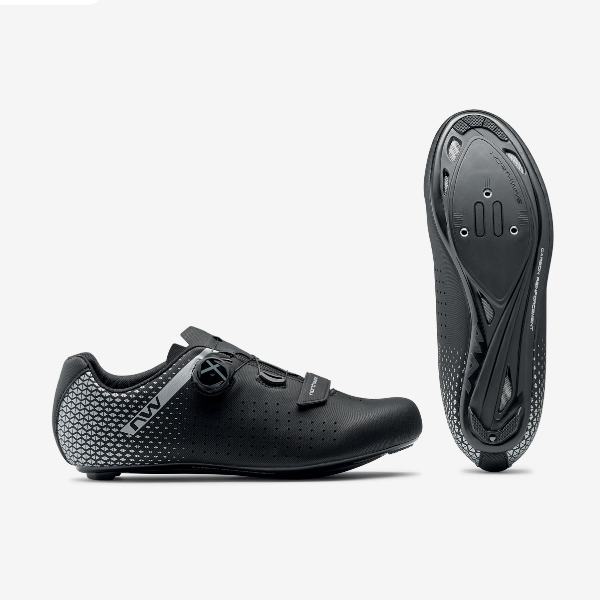 Northwave Core Plus 2 Racefiets Schoenen Zwart EU 37 Man