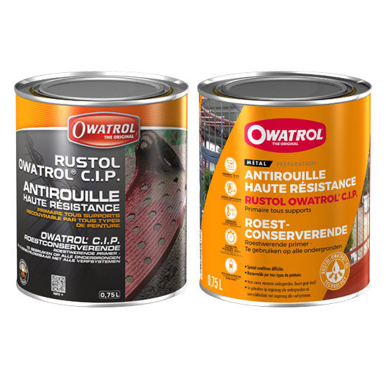 Rustol C.I.P. - Hoge weerstand anti-corrosie primer - Owatrol - 2,5 L