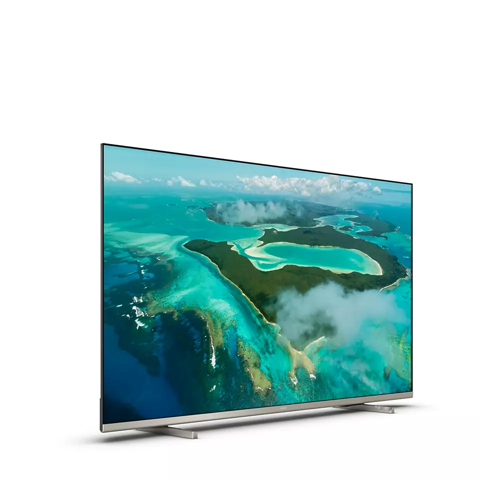 Philips 43PUS7657/12. Beeldschermdiagonaal: 109,2 cm (43"), Resolutie: 3840 x 2160 Pixels, HD type: 4K Ultra HD, Display technologie: LED, Beeldscherm vorm: Flat. Smart TV. Oorspro