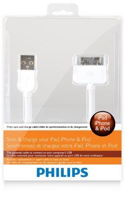 Philips DLC2404 iPad, iPhone&iPod Synchronisatie en oplaadkabel