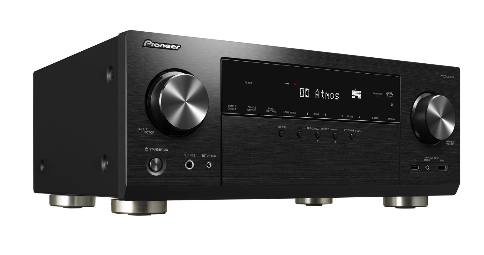 Pioneer: VSX-LX305 9.2-kanaals Netwerk AV Receiver - Zwart