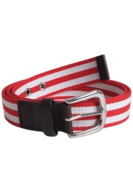 RedGreen PHOEBE dames striped canvas riem