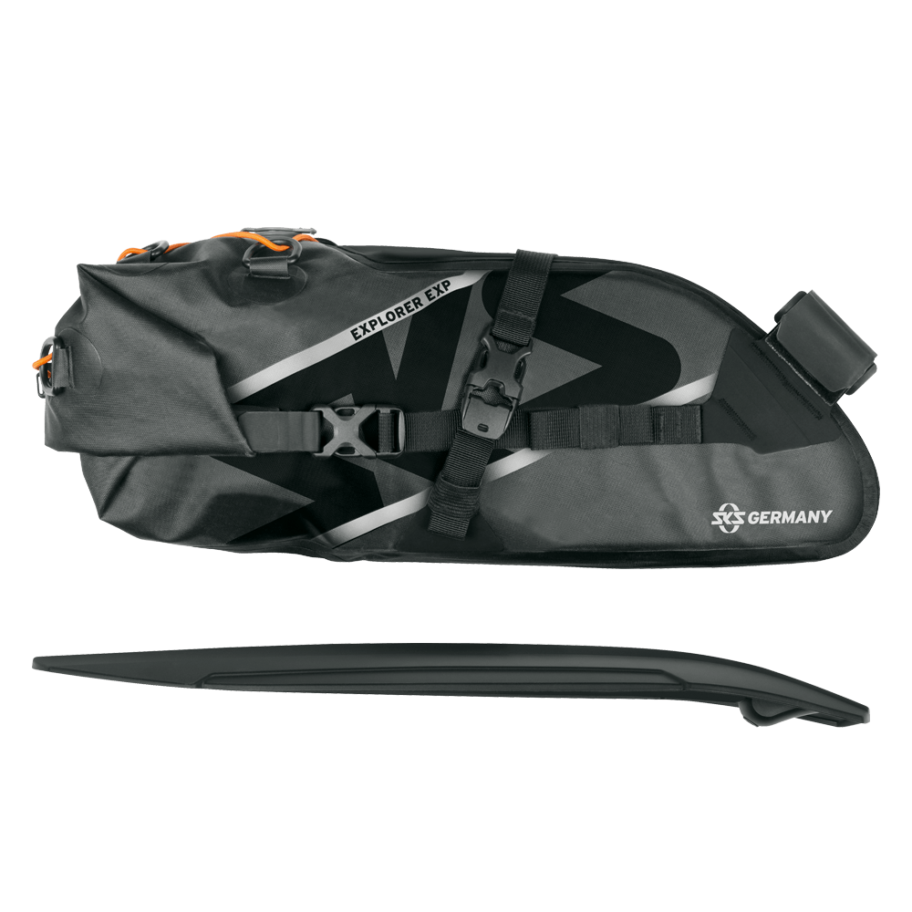 Sks Zadeltas Explorer Exp 13 Liter Polyester Zwart/grijs