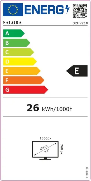 Salora 32HV210 met Vidaa Smart Televisie