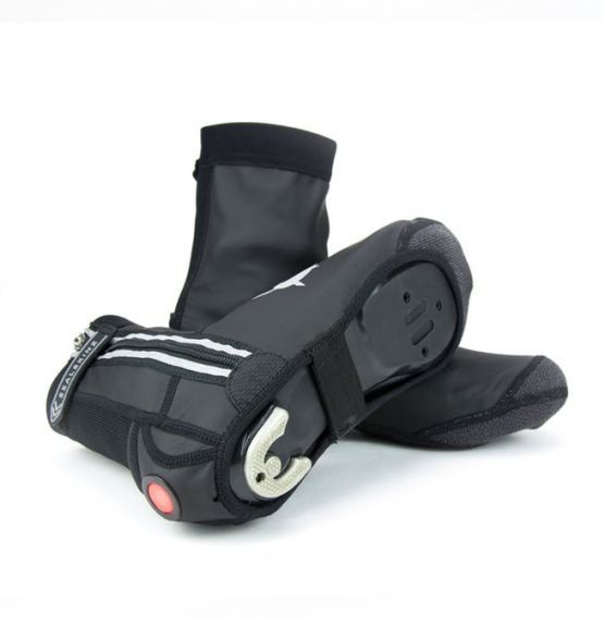 SealSkinz All Weather Cycle LED open zool overschoenen, 36-38