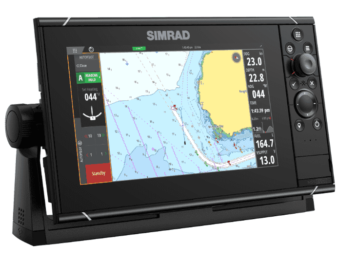 Simrad NSS9 evo3S Kaartplotter met wereldwijde basiskaart