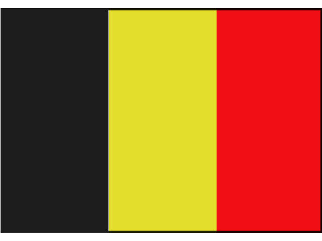 Belgische vlag 100x150 Talamex Veiligheid en vlaggen
