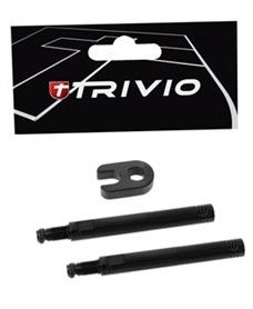 2x Ventielverlengers Trivio - 2x Ventielverlengers Trivio 50mm