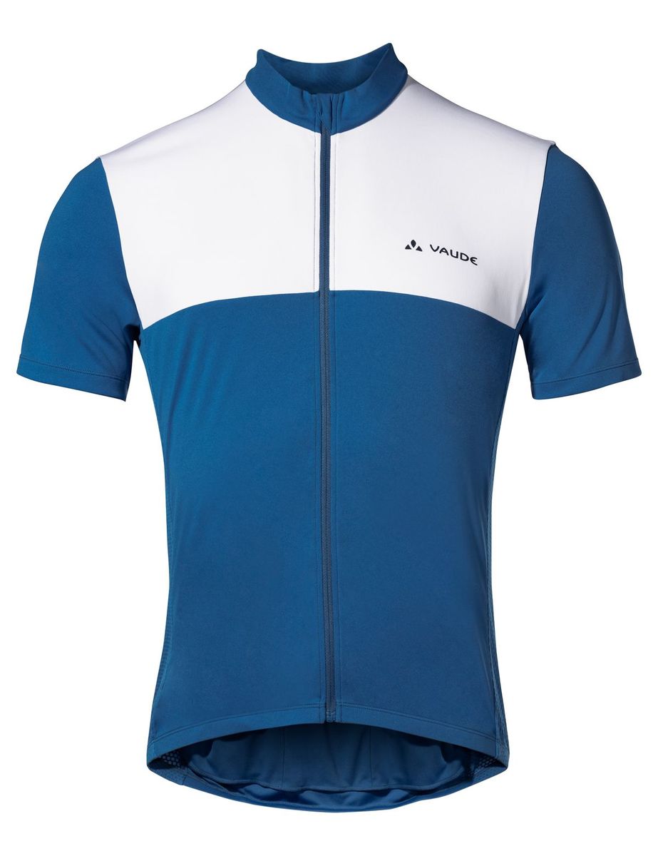 Vaude Matera fietsshirt korte mouwen blauw heren, XL