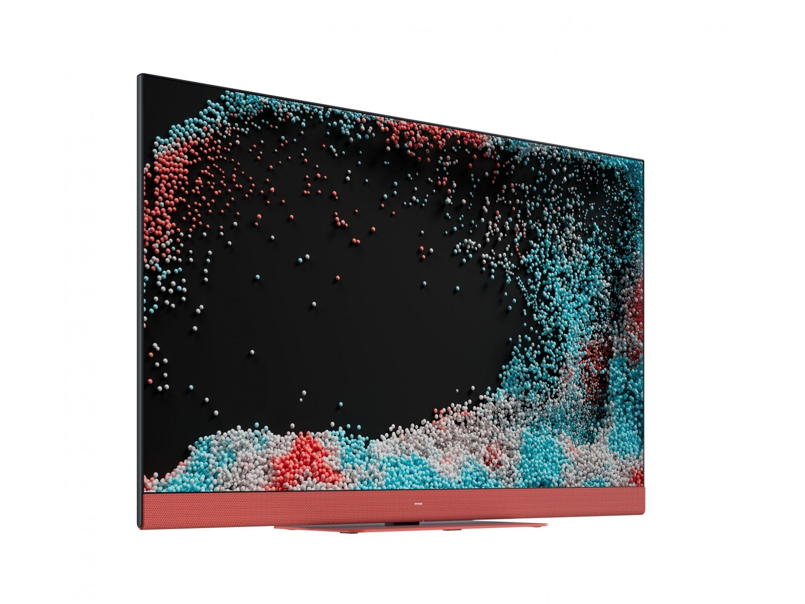 We. By Loewe SEE 43 coral red smart televisie met ingebouwde soundbar