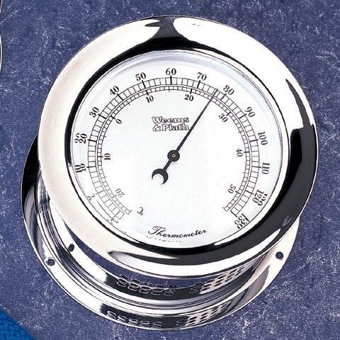 Weems&Plath Atlantis 4"Thermometer met zowel Fahrenheit als Celsius weergave