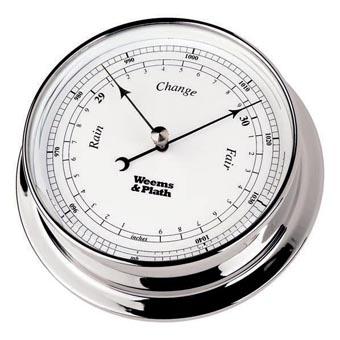 Weems&Plath Endurance 125 Barometer Weersverwachting aflezen zowel binnen als buiten