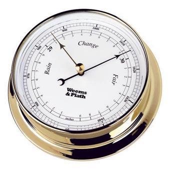 Weems&Plath Endurance 85 Barometer Weersverwachting aflezen zowel binnen als buiten