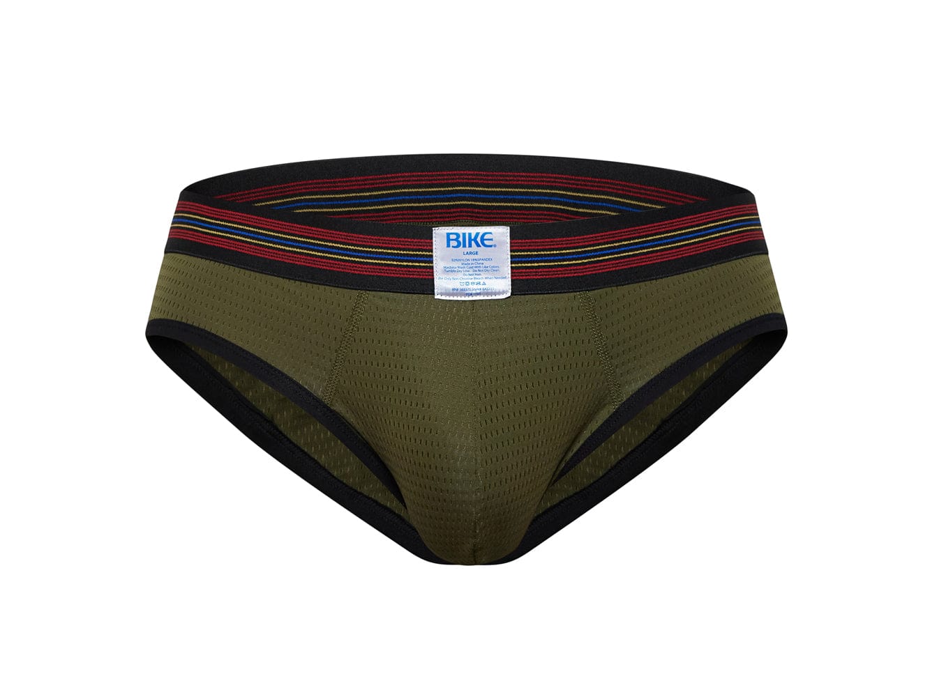 Men's Mesh Brief Black- BIKE® Athletic