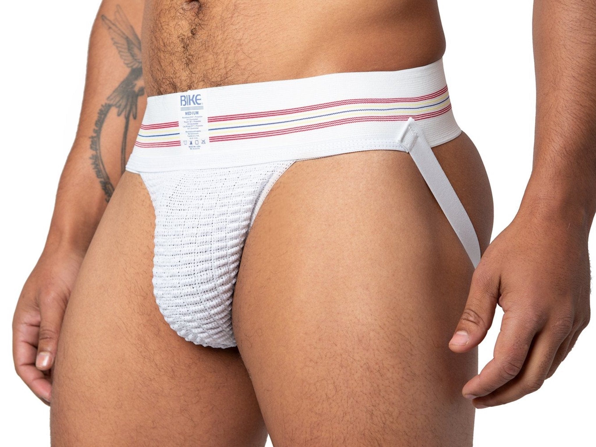 Original Cotton BIKE Jockstrap 2” Waistband XL Athletic Supporter