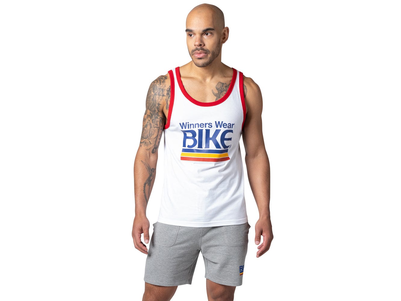 Men's Black Mesh Tank - BIKE® Athletic