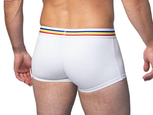 2 Pack Men's Briefs in White and Grey - BIKE® Athletic