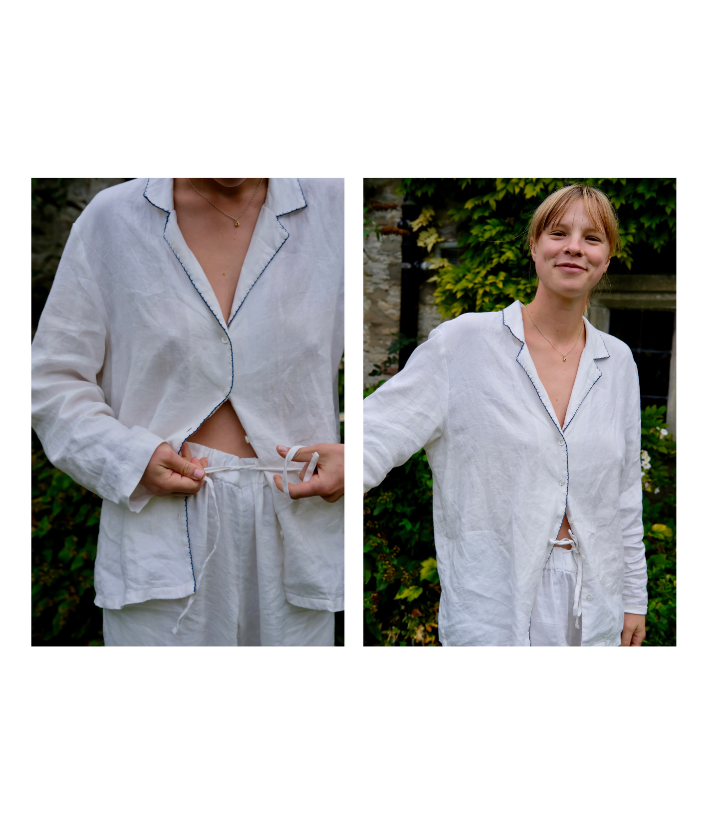 xanthe gladstone hemp pyjamas 