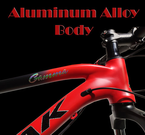 26 Gamma Black Red Conquer the road m370 shimano hydraulic aluminium