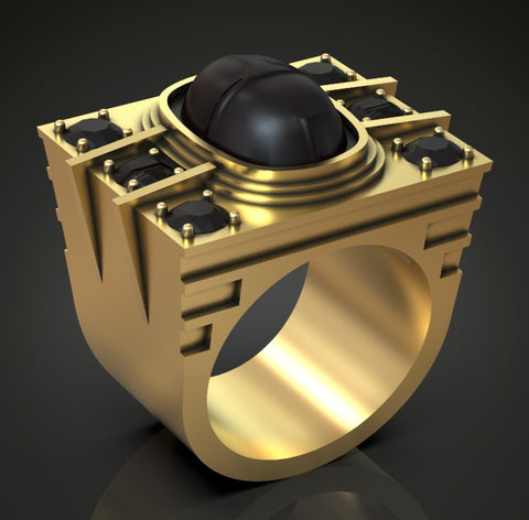 Gold Ring Entwurf