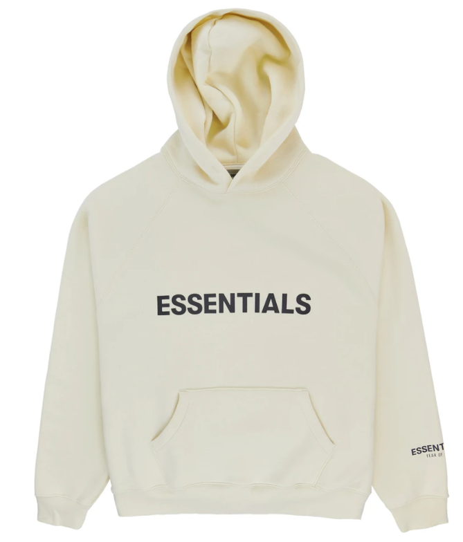 ESSENTIALS CREAM HOODIE – Satan's Lounge