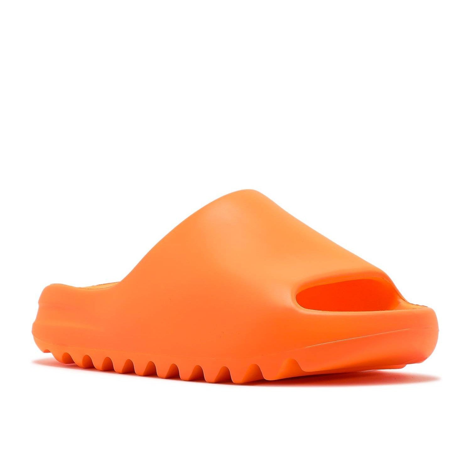 orange adidas yeezy slides