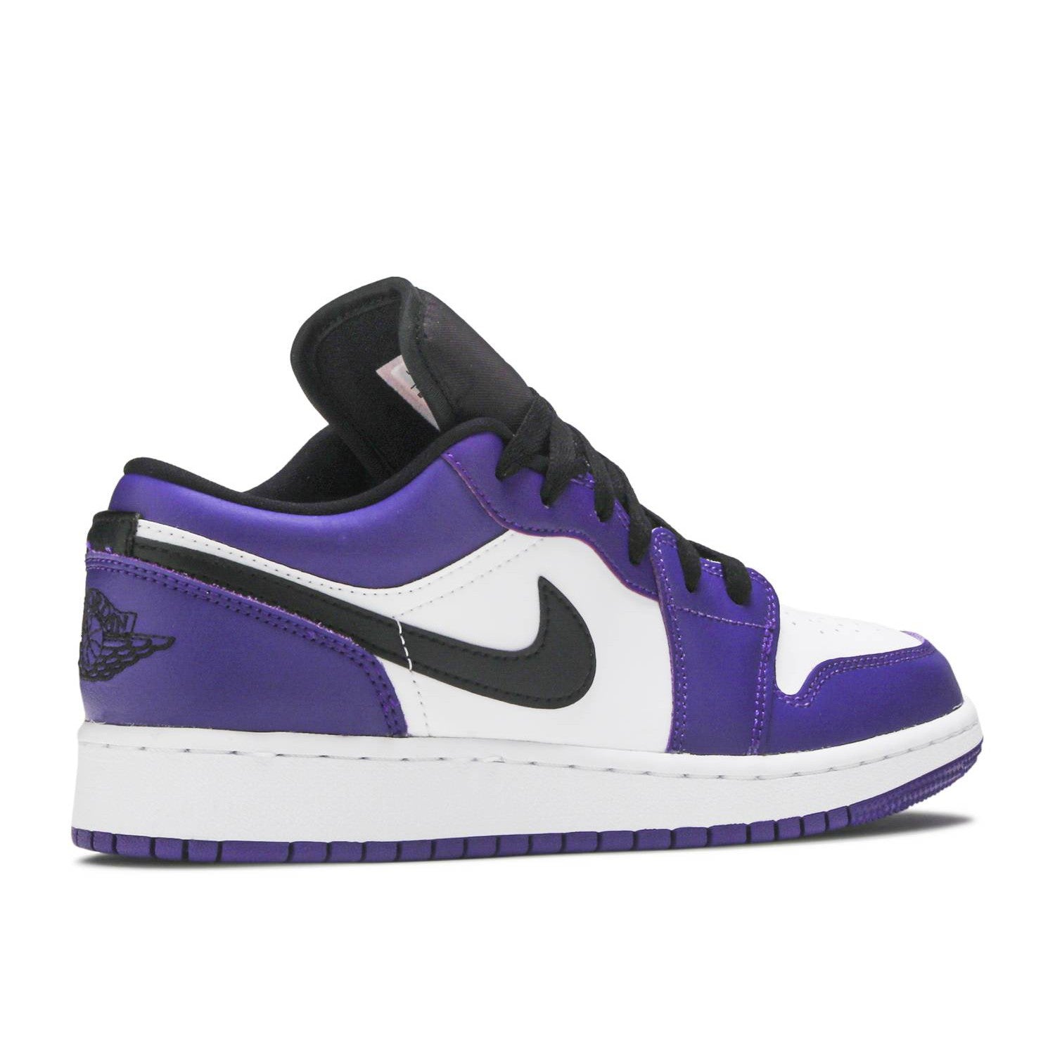 low air jordan 1 purple