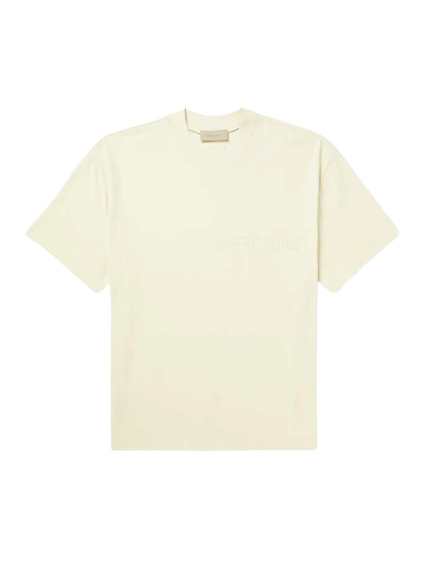 Fear of God ESSENTIALS - Cream / Egg Shell Full Short Set (FW22) | Hype ...