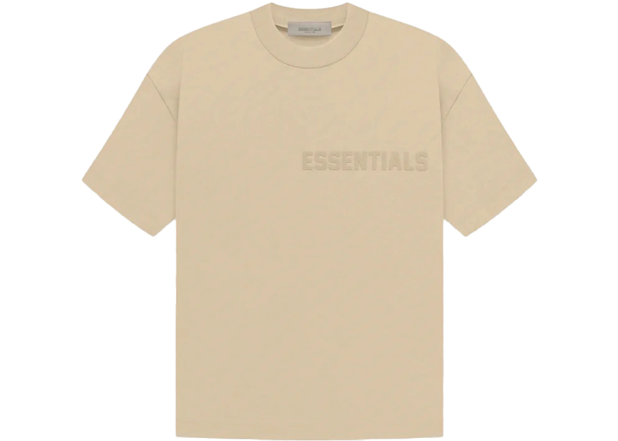 Fear of God ESSENTIALS - Sand T-Shirt (SS23) | Hype Locker UK