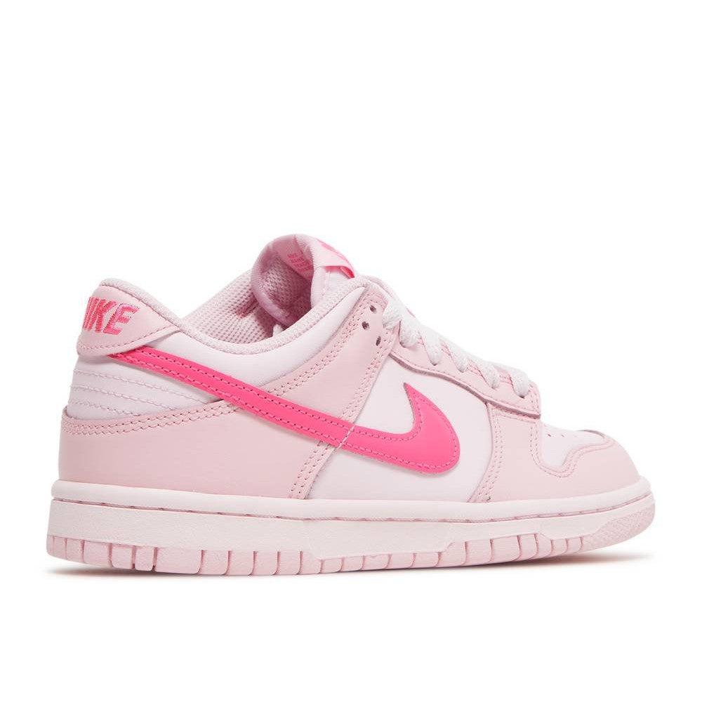 nike dunks low gs triple pink