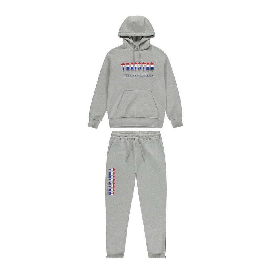 Trapstar Chenille Decoded 2.0 Hooded Tracksuit - Grey Revolution – Hype ...