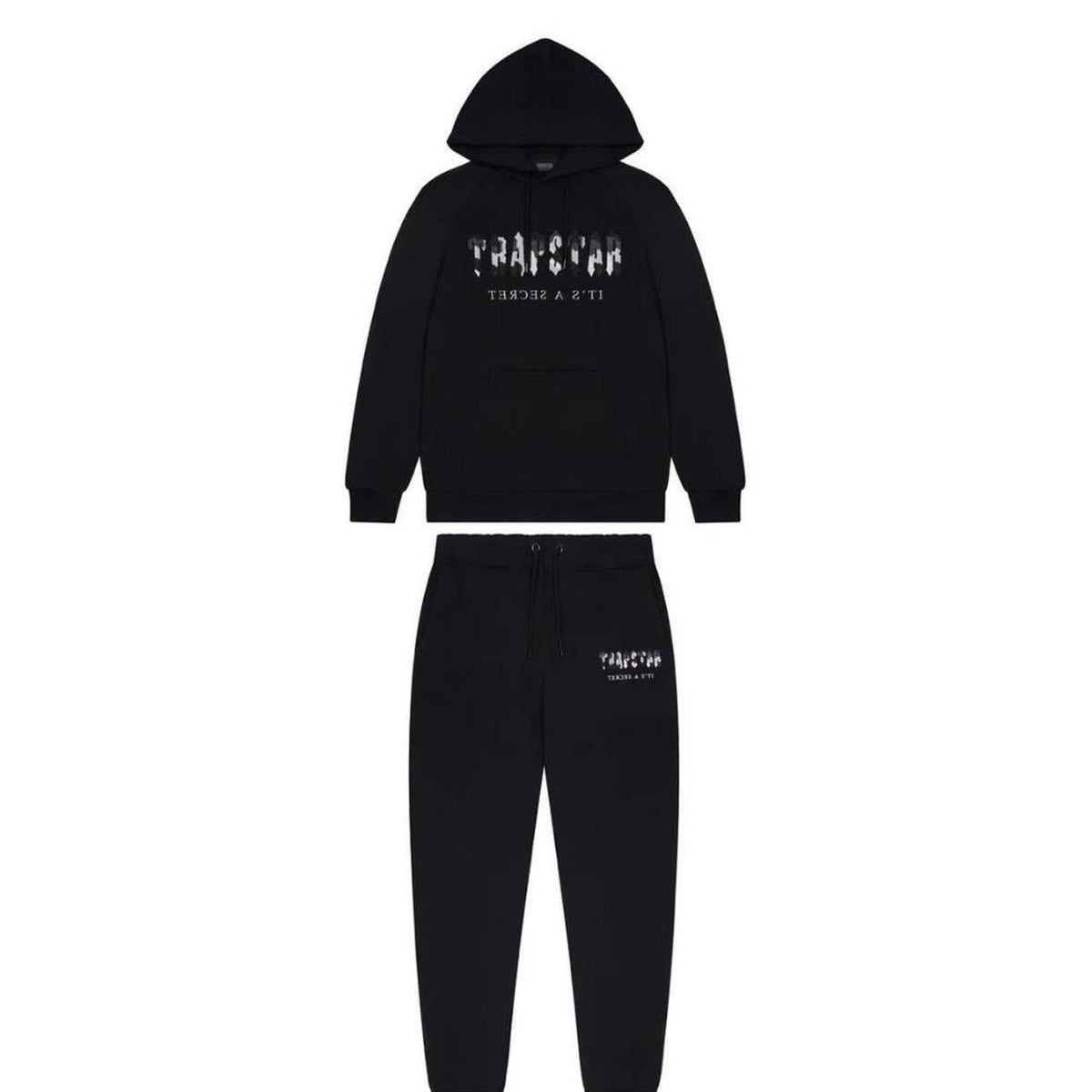 Trapstar Chenille Decoded Hooded Tracksuit - Black Camo Edition – Hype ...