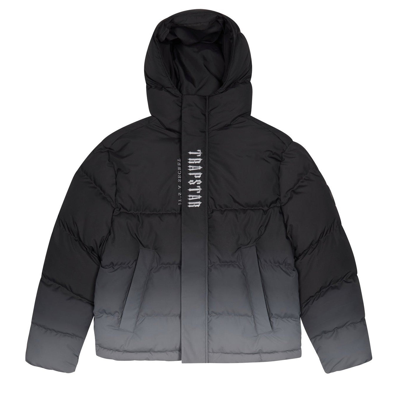 Trapstar Decoded Hooded Puffer Jacket 2.0 - Black Gradient – Hype Locker UK