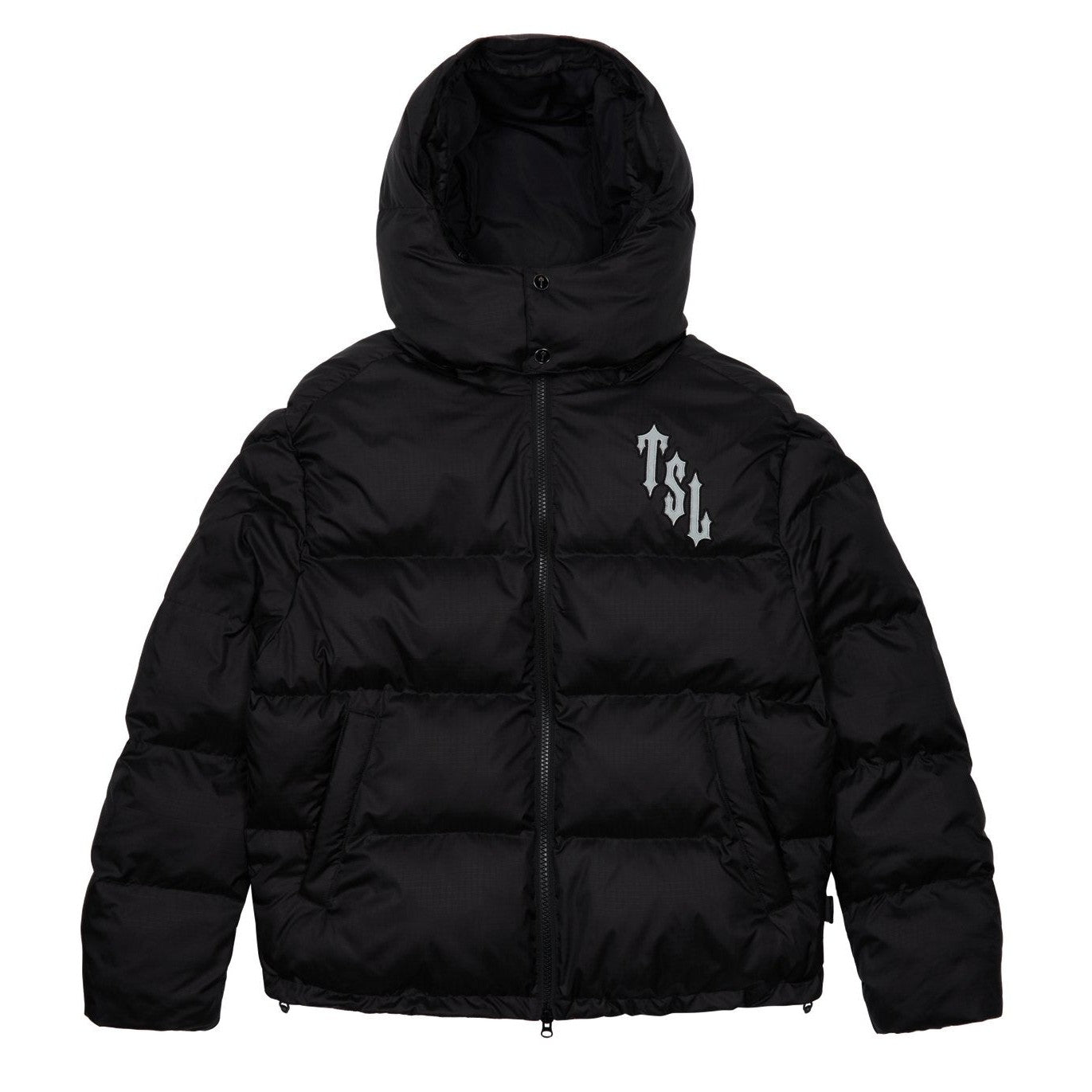 Trapstar Shooters Hooded Puffer Jacket - Black / Reflective – Hype ...