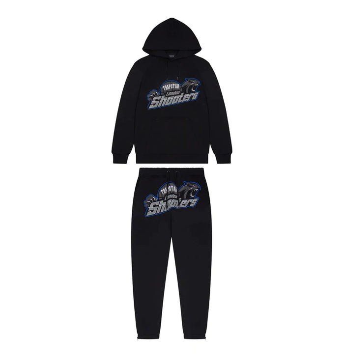 Trapstar Shooters Hooded Tracksuit - Black Ice Flavours – Hype Locker UK