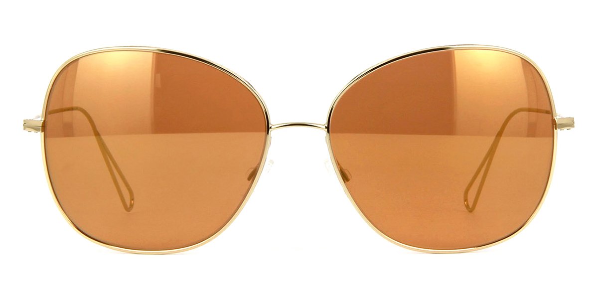 Isabel Marant par Oliver Peoples Daria OV1151S 5035/7T Light Gold/Peach  Mirror Sunglasses | i2i Optometrists
