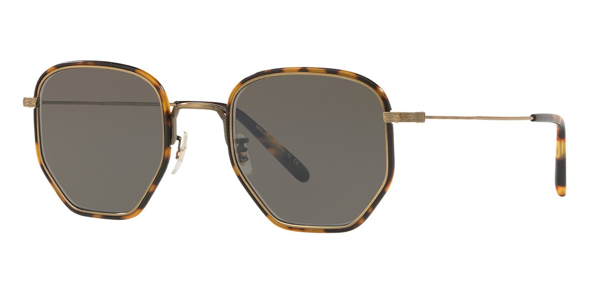 Oliver Peoples Alland OV1233ST 5284/R5 New Antique Gold Sunglasses | i2i  Optometrists