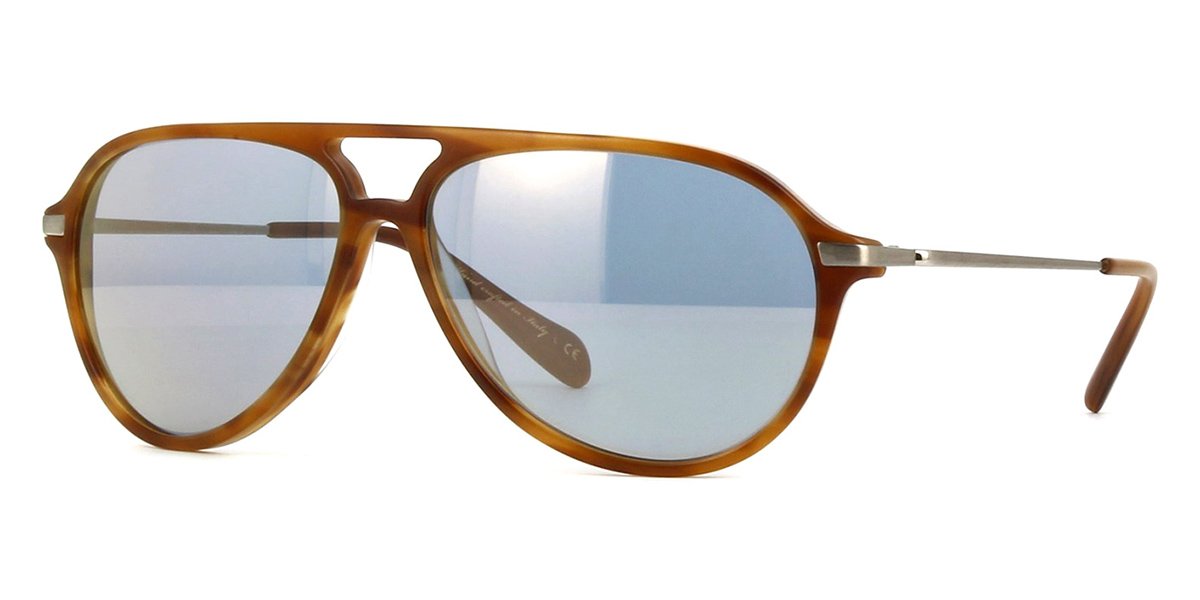 Oliver Peoples Braedon OV5340SU 1579/Y5 Semi Matte Raintree/Blue Goldtone  Sunglasses | i2i Optometrists