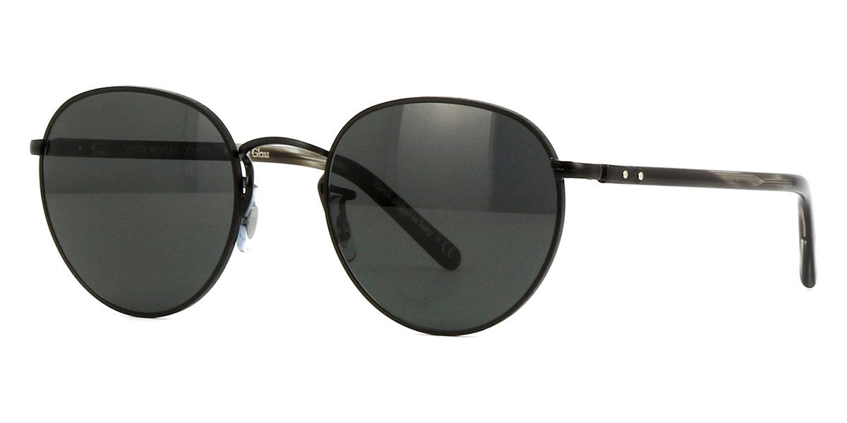 Oliver Peoples Hassett OV1203S 5062/P2 Matte Black/Mightnight Express  Polarised Sunglasses | i2i Optometrists