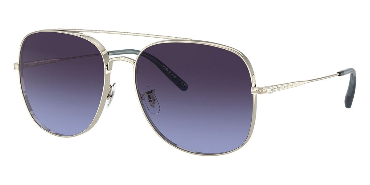 Oliver Peoples Taron OV1272S 5035/79 Soft Gold/Dark Blue Gradient  Sunglasses | i2i Optometrists