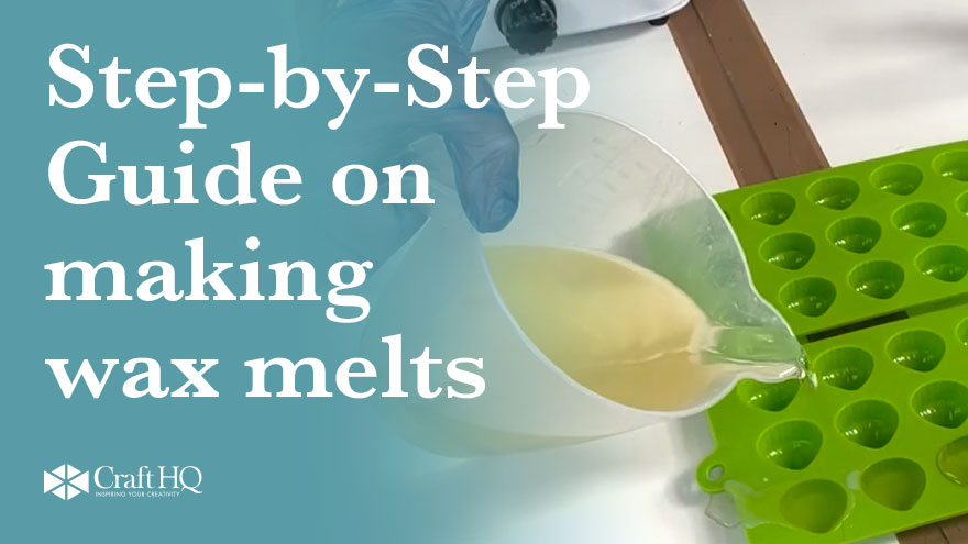 step by step guide on making wax melts