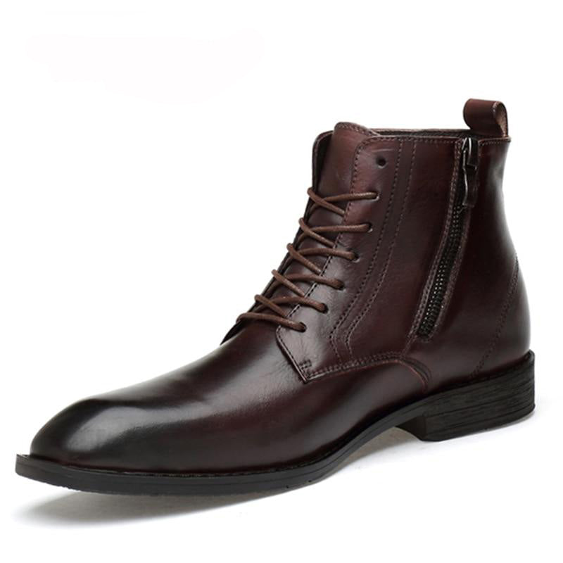 Professional Style Leather Business Boots – Onassis Krown