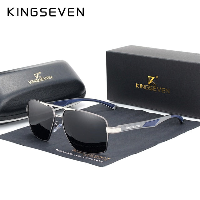 Design Brand Aluminum Polarized Lens Men's Sunglasses – Onassis Krown